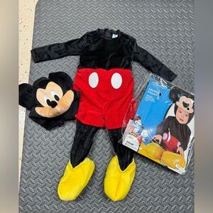 Disney Mickey Mouse Kids Costume - Black, Red, Yellow